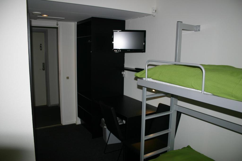스벤보르 Stoberiet 호스텔 객실 사진 A typical room at the hotel
